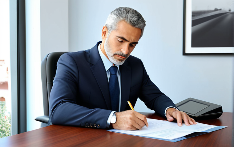 **

"A legal professional in a modest business suit, sitting at a desk reviewing consumer rights documents in a bright, modern Spanish office. Safe for work, appropriate content, fully clothed, professional, perfect anatomy, natural proportions, high resolution."

**